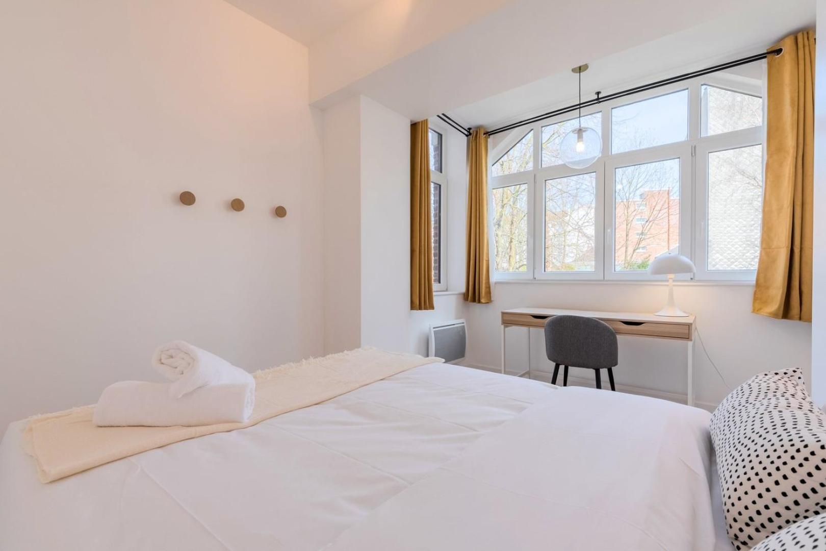 מארק-אן-בראואל Charming Through-Apartment Renovated And Equipped! מראה חיצוני תמונה