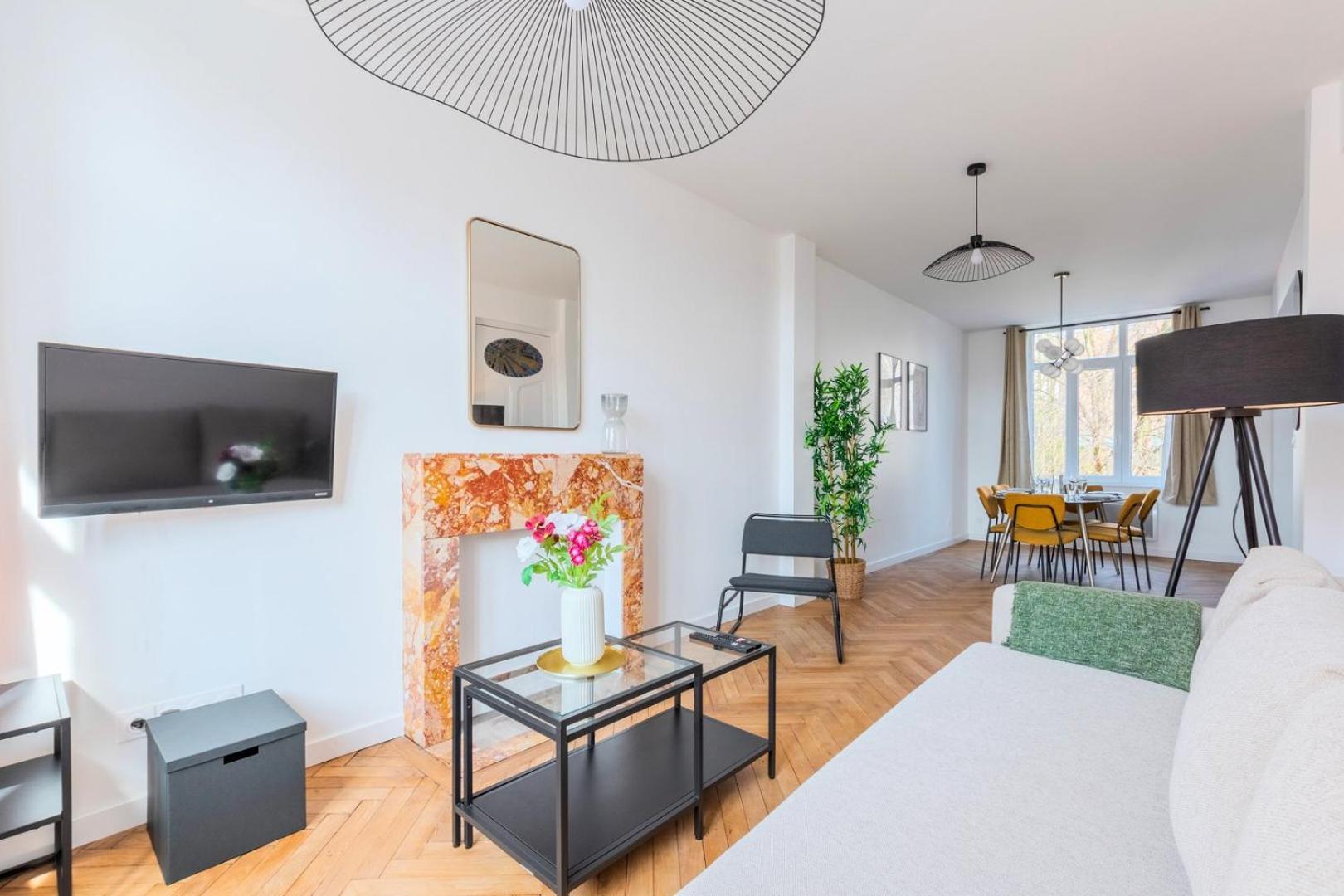 מארק-אן-בראואל Charming Through-Apartment Renovated And Equipped! מראה חיצוני תמונה